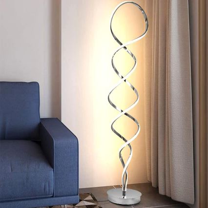 LED Prigušiva podna lampa LED/90W/230V 3000-6500K + Daljinski upravljač