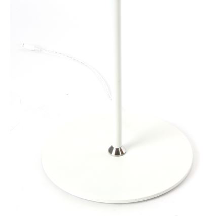 LED Prigušiva podna lampa LED/9W/230V 3000-6500K bela + Daljinski upravljač
