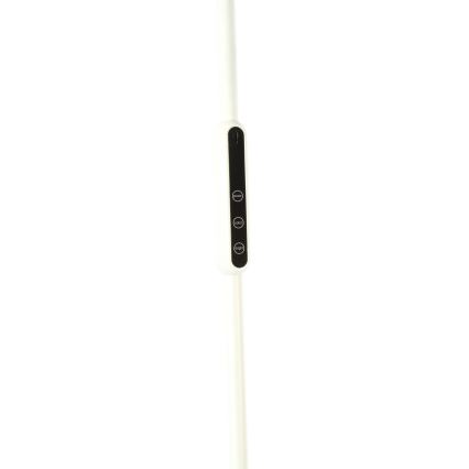 LED Prigušiva podna lampa LED/9W/230V 3000-6500K bela + Daljinski upravljač