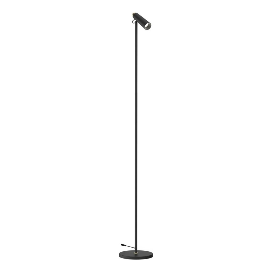 LED Prigušiva podna lampa TIT LED/6W/230V crno
