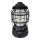 LED Prigušiva prenosna kampovanje lampa 3xLED/3W/3xAA IPX4 crno