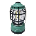 LED Prigušiva prenosna kampovanje lampa 3xLED/3W/3xAA IPX4 zelena