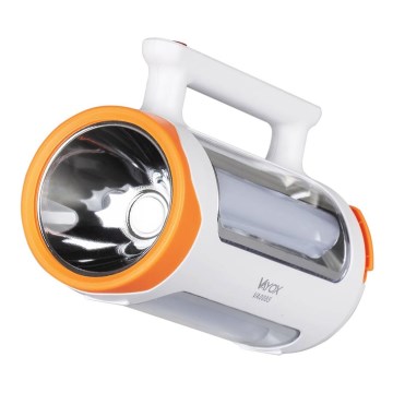 LED Prigušiva punjiva baterijska lampa 2u1 sa funkcijom powerbank-a LED/5W/230V 3500 mAh