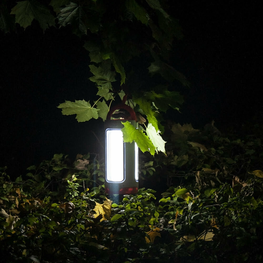LED Prigušiva punjiva baterijska lampa 2u1 sa funkcijom powerbank-a LED/5W/230V 3500 mAh