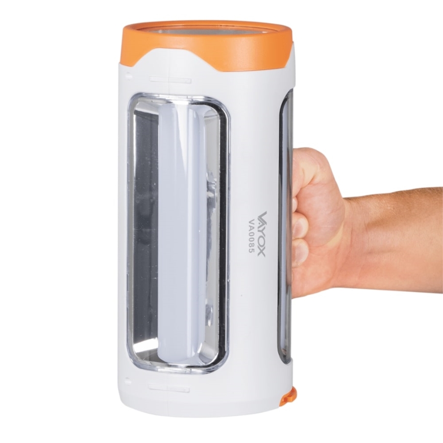 LED Prigušiva punjiva baterijska lampa 2u1 sa funkcijom powerbank-a LED/5W/230V 3500 mAh