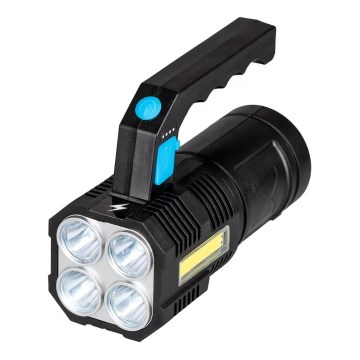 LED Prigušiva punjiva baterijska lampa LED/5V IPX4 250 Im 1200 mAh