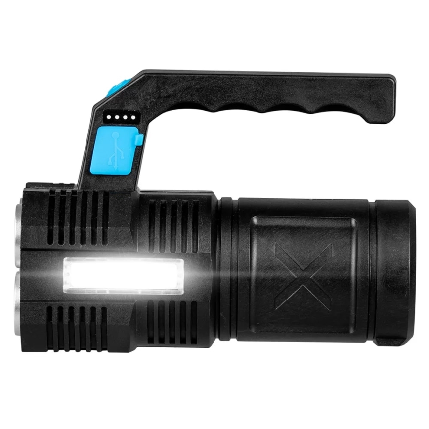 LED Prigušiva punjiva baterijska lampa LED/5V IPX4 250 Im 1200 mAh