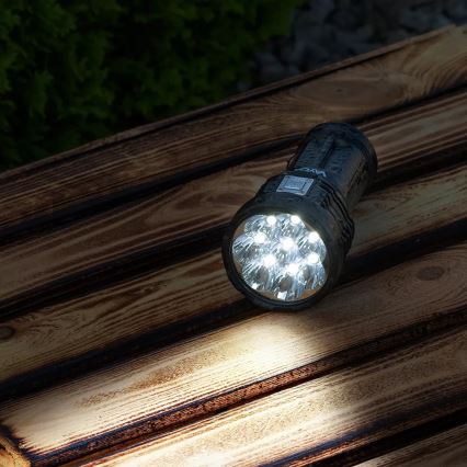 LED Prigušiva punjiva baterijska lampa LED/5V IPX4 600 Im 1200 mAh
