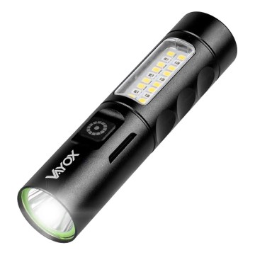 LED Prigušiva punjiva baterijska lampa sa crveno svetlo LED/5W/5V IPX4 250 Im 2000 mAh