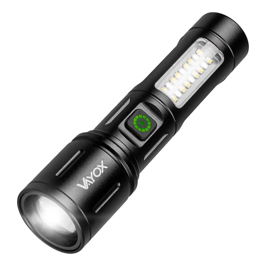 LED Prigušiva punjiva baterijska lampa sa crveno svetlo LED/5W/5V IPX4 260 Im 2000 mAh