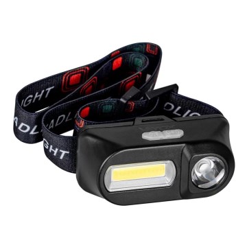 LED Prigušiva punjiva čeona lampa 2xLED/5V IP44 210 Im 2000 mAh