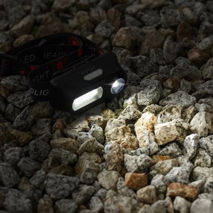 LED Prigušiva punjiva čeona lampa 2xLED/5V IP44 210 Im 2000 mAh