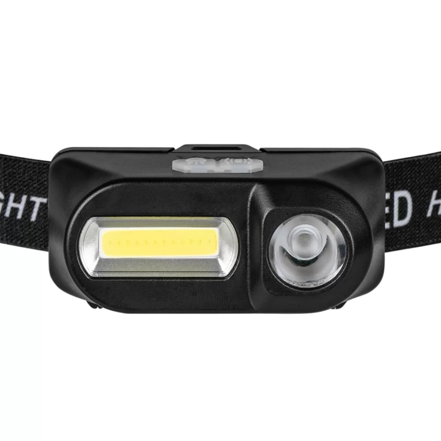 LED Prigušiva punjiva čeona lampa 2xLED/5V IP44 210 Im 2000 mAh
