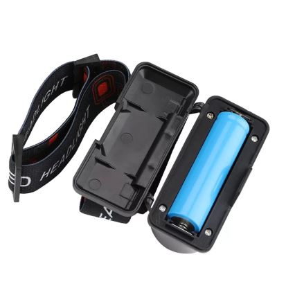 LED Prigušiva punjiva čeona lampa 2xLED/5V IP44 210 Im 2000 mAh