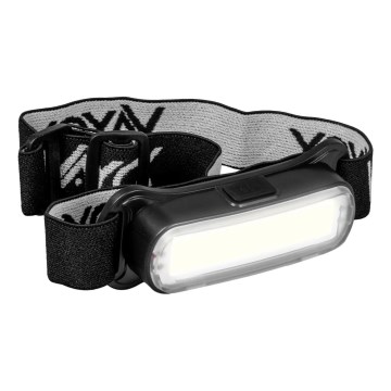 LED Prigušiva punjiva čeona lampa LED/5V IPX4 300 Im 1200 mAh