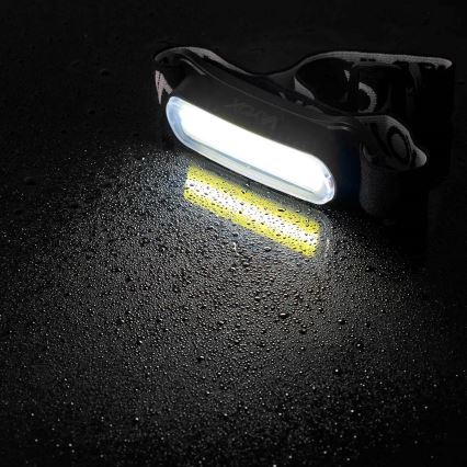 LED Prigušiva punjiva čeona lampa LED/5V IPX4 300 Im 1200 mAh