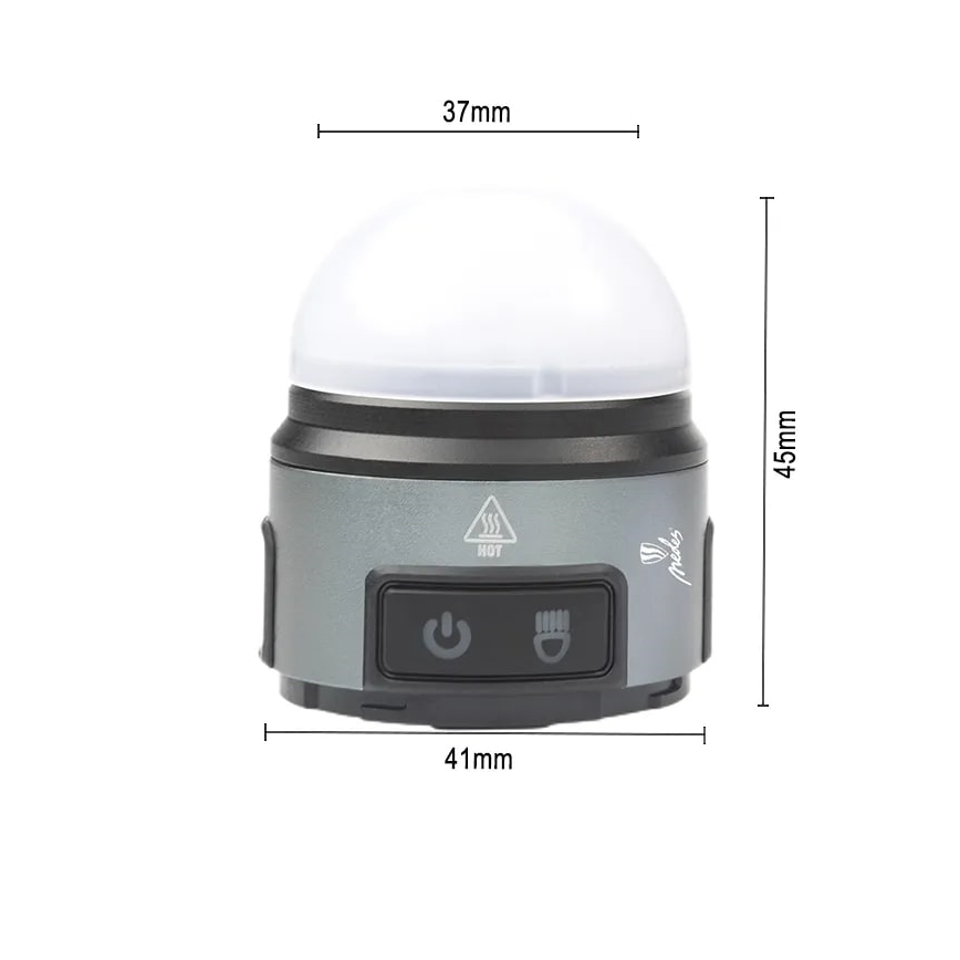 LED Prigušiva punjiva čeona lampa LED/8W/5V IP42 210 lm 800 mAh