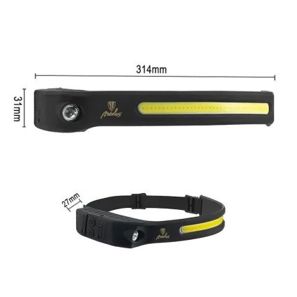LED Prigušiva unjiva čeona Lampa sa senzorom LED/8W/5V IP44 570 lm 2000 mAh