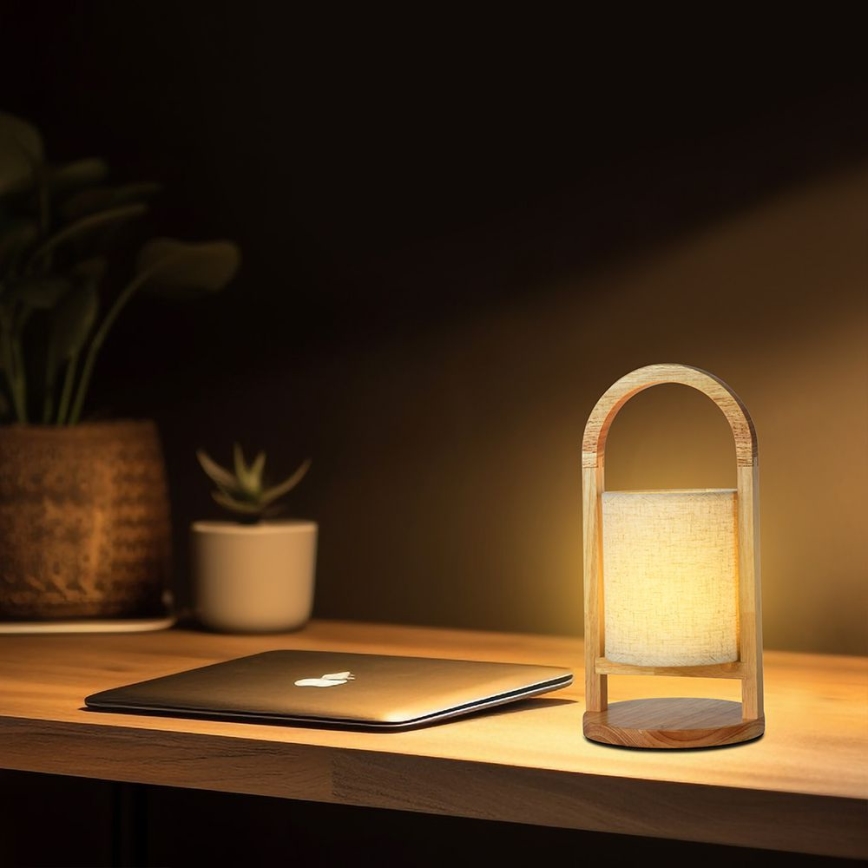 LED Prigušiva punjiva dodirna stona lampa LED/1,5W/5V 3000K 1800 mAh bež
