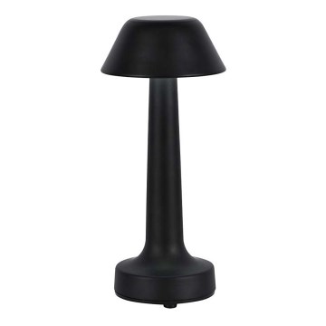LED Prigušiva punjiva dodirna stona lampa LED/1W/5V 3000-6000K 1800 mAh crno
