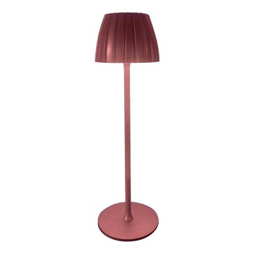 LED Prigušiva punjiva dodirna stona lampa LED/2,7W/5V 3000/4000/6000K 1800 mAh braon