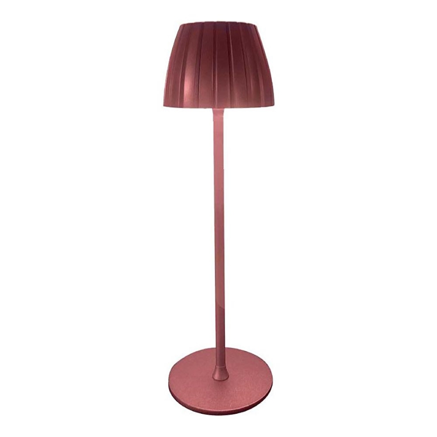 LED Prigušiva punjiva dodirna stona lampa LED/2,7W/5V 3000/4000/6000K 1800 mAh braon