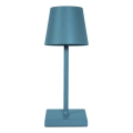 LED Prigušiva punjiva dodirna stona lampa LED/3,5W/5V 5200mAh plava