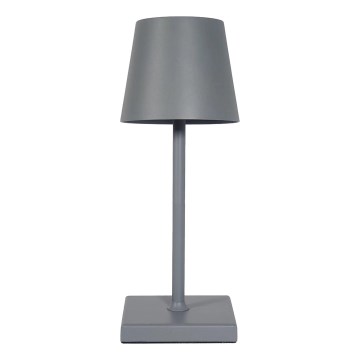 LED Prigušiva punjiva dodirna stona lampa LED/3,5W/5V 5200mAh sivo