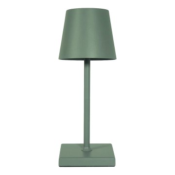 LED Prigušiva punjiva dodirna stona lampa LED/3,5W/5V 5200mAh zelena