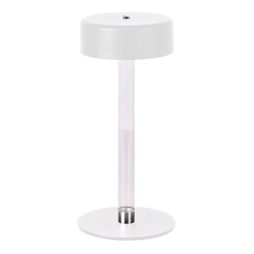 LED Prigušiva punjiva dodirna stona lampa LED/3W/5V 3000-6000K 2400 mAh bela