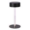 LED Prigušiva punjiva dodirna stona lampa LED/3W/5V 3000-6000K 2400 mAh crno