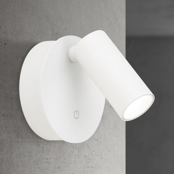 LED prigušiva punjiva dodirna zidna spot svetiljka LUXY LED/1W/5V 2200 mAh 2700/3000/4000K bela