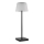 LED Prigušiva punjiva lampa KATIE LED/4W/10V 1800mAh IP44 CRI 90 crno