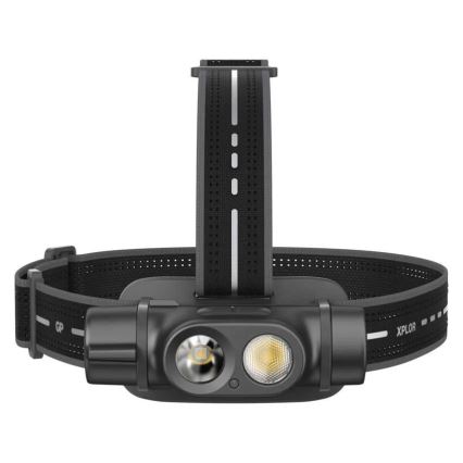 LED Prigušiva punjiva naglavna lampa GP XPLOR PHR19 LED/1x18650/5V IPX8