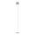 LED Prigušiva punjiva podna lampa 3u1 LED/4W/5V 4400 mAh 3000K IP54 bela