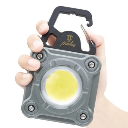LED Prigušiva punjiva radna lampa LED/15W/5V IPX4 1000 lm 2000 mAh