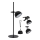 LED Prigušiva punjiva stona lampa 4u1 LED/3,5W/5V 3000/4000/6500K IP54 1800 mAh crno