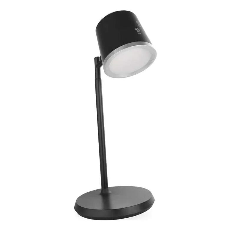 LED Prigušiva punjiva stona lampa 4u1 LED/6W/3,7V 3000K/4000K/6500K 1500mAh crno