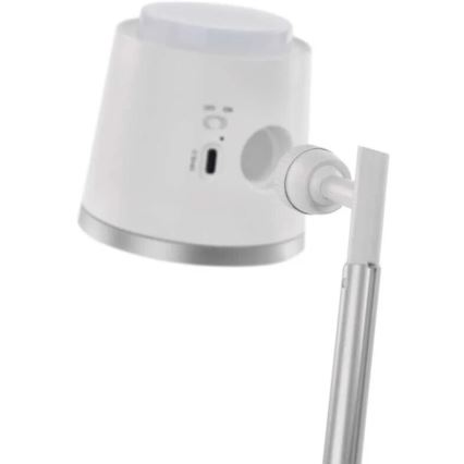 LED Prigušiva punjiva stona lampa 4u1 LED/6W/3,7V 3000K/4000K/6500K 1500mAh bela