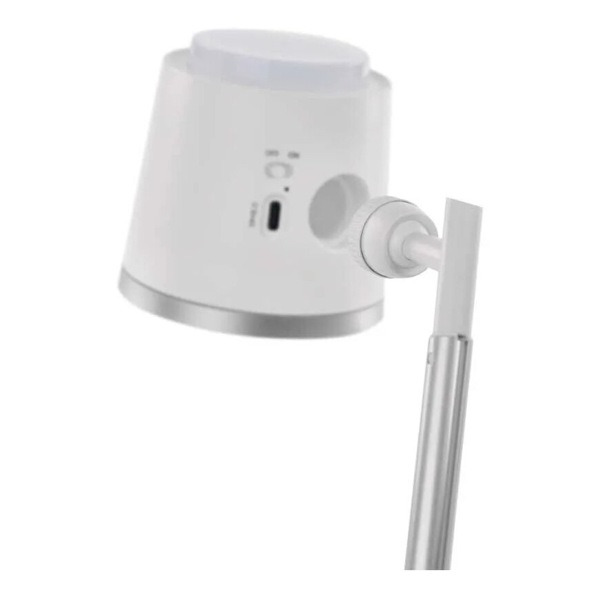 LED Prigušiva punjiva stona lampa 4u1 LED/6W/3,7V 3000K/4000K/6500K 1500mAh bela
