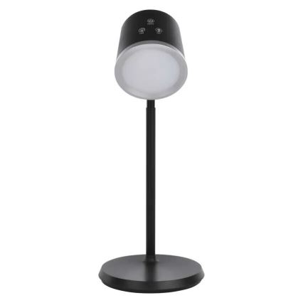 LED Prigušiva punjiva stona lampa 4u1 LED/6W/3,7V 3000K/4000K/6500K 1500mAh crno