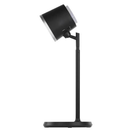 LED Prigušiva punjiva stona lampa 4u1 LED/6W/3,7V 3000K/4000K/6500K 1500mAh crno