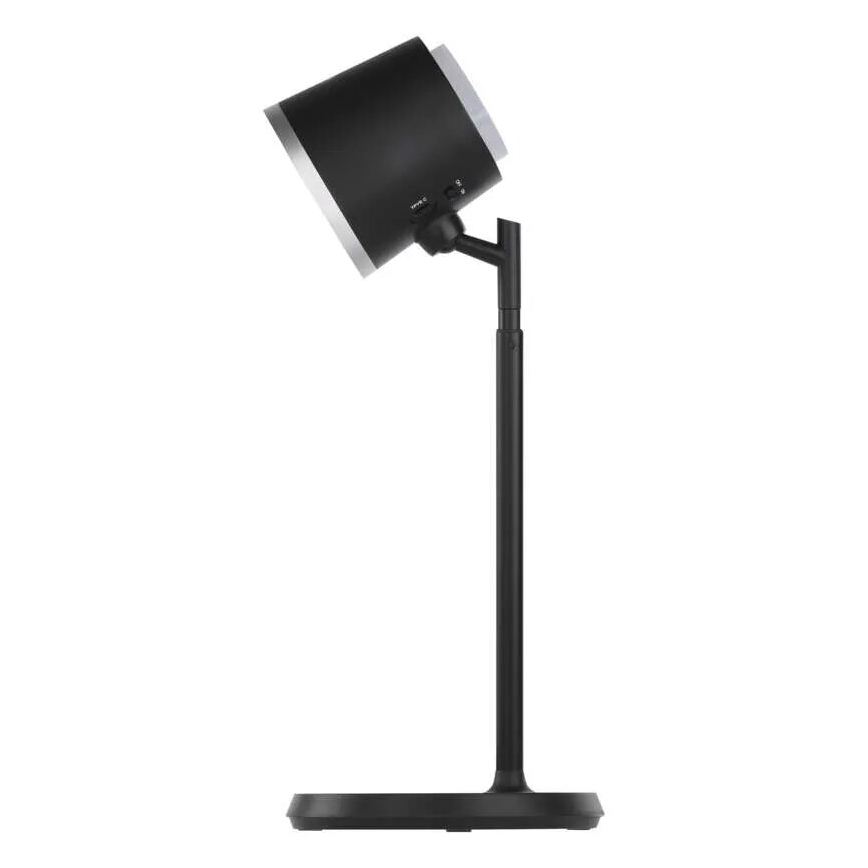 LED Prigušiva punjiva stona lampa 4u1 LED/6W/3,7V 3000K/4000K/6500K 1500mAh crno