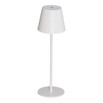 LED Prigušiva punjiva stona lampa INITA LED/1,2W/1800 mAh IP54 bela