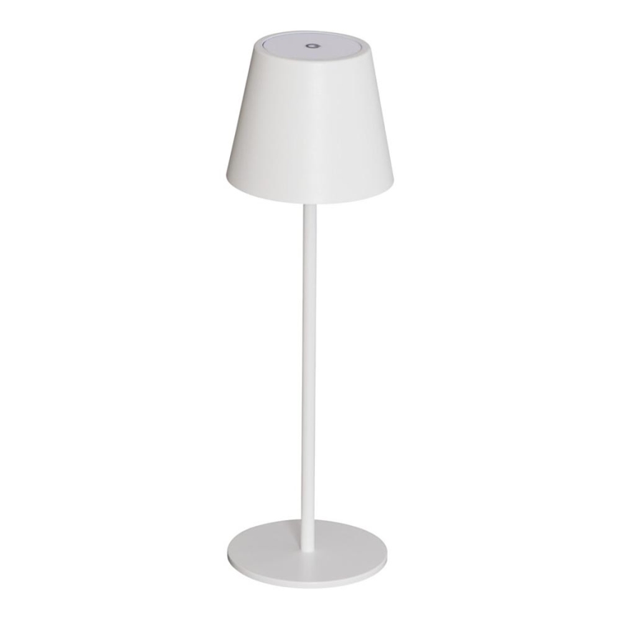 LED Prigušiva punjiva stona lampa INITA LED/1,2W/1800 mAh IP54 bela