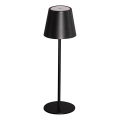LED prigušiva punjiva stona lampa INITA LED/1,2W/1800 mAh IP54 crna