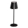 LED Prigušiva punjiva stona lampa INITA LED/1,2W/1800 mAh IP54 crno