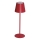 LED Prigušiva punjiva stona lampa INITA LED/1,2W/1800 mAh IP54 crveno