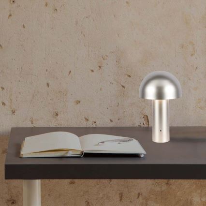 LED Prigušiva punjiva stona lampa na dodir LED/1W/5V 3000-6000K 1800 mAh zlatna