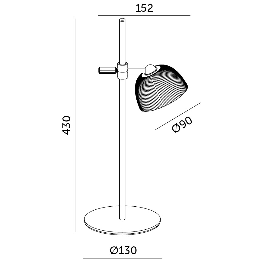 LED Prigušiva punjiva stona lampa 4u1 LED/3,5W/5V 3000/4000/6500K IP54 1800 mAh crno